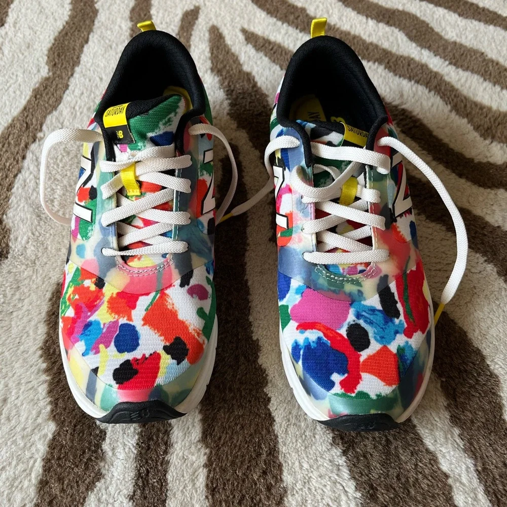 Kate Spade Saturday New Balance Sneakers 8.5 - Picture 4 of 7